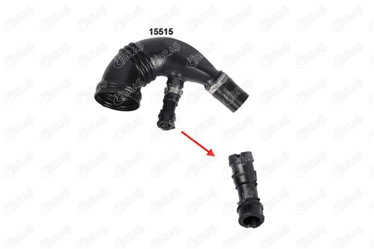 IBRAS 15530 - Turbo Hortumu - Fiat Fiorino/g.punto-linea-panda-500-500l