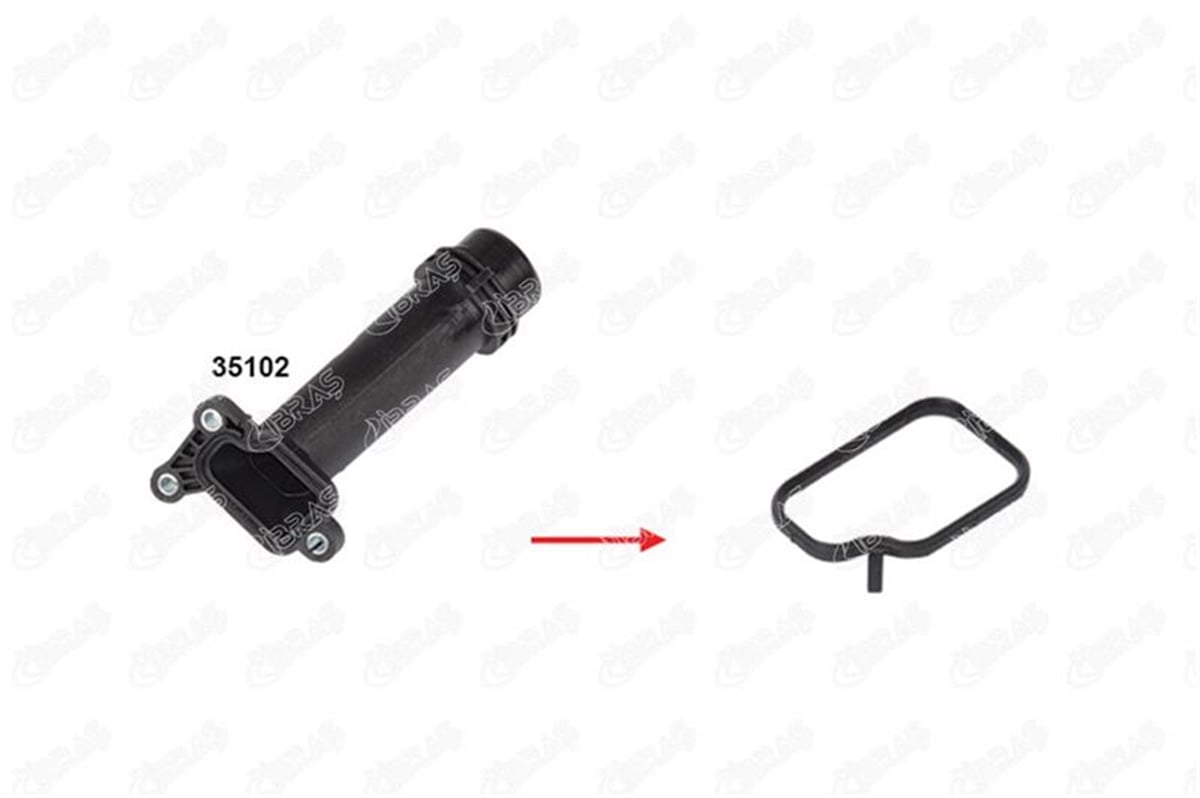 IBRAS 35153 - Su Flansi Contasi - Bmw F20-f21-f22-f23-f30-f31-f34-f32-f33-f36-f10-f11