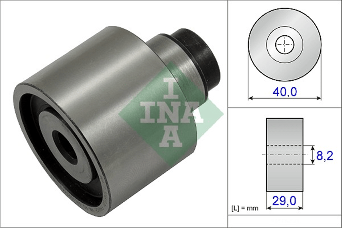 INA 10 - Eksantrik Gergi Rulmani - Vw Polo-caddy-t5-passat-crafter