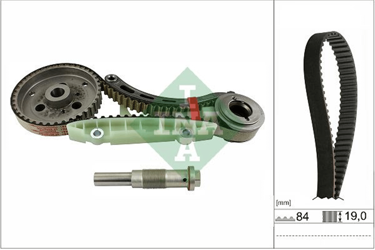 INA 10 - Eksantrik Kayis Gergi Kiti Alt - Ford Connect/focus/c-max/mondeo