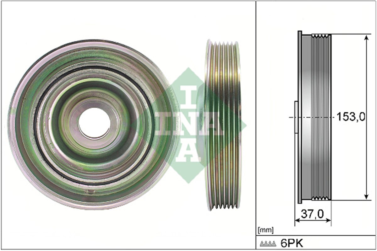INA 10 - Krank Kasnagi - Ford Focus/mondeo/kuga307/607/partner/c5