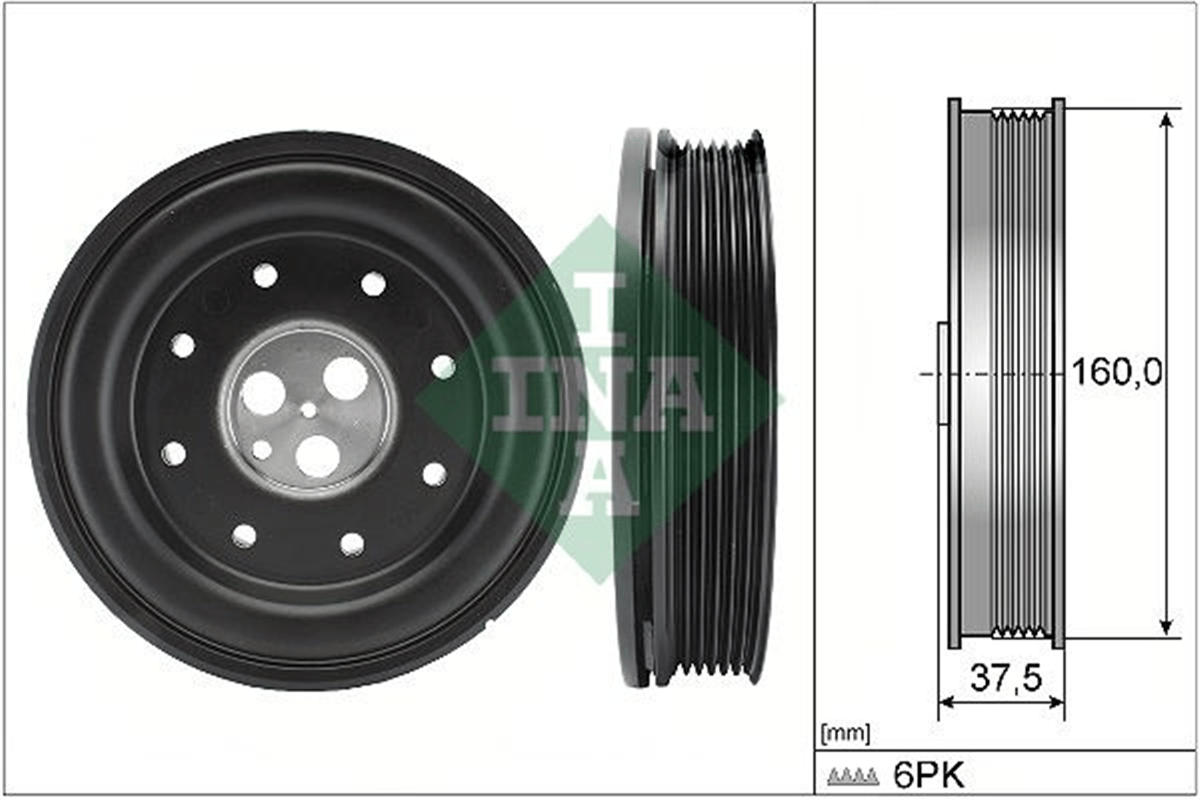 INA 10 - Krank Kasnagi - Ford Transit V-184/mondeo