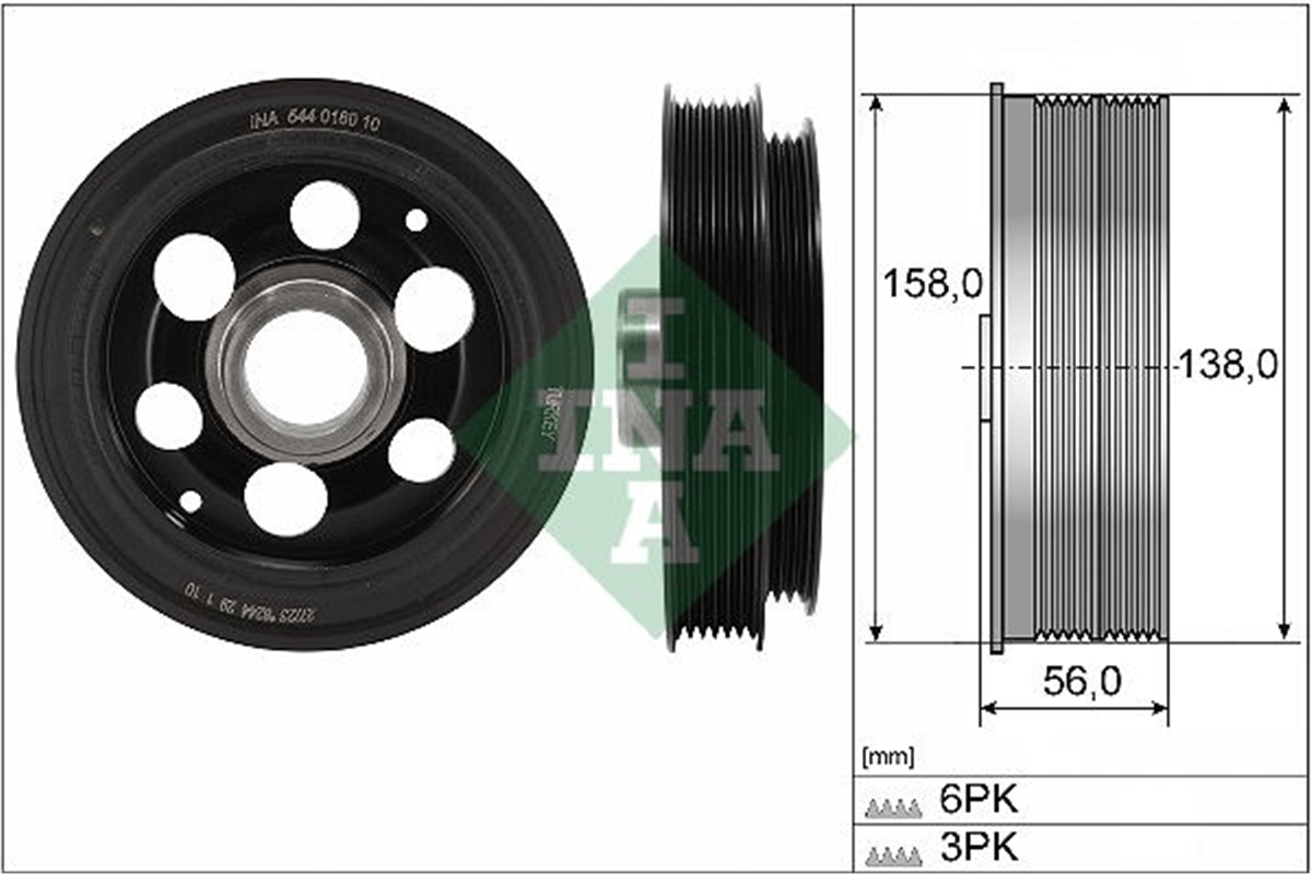 INA 10 - Krank Kasnagi - Ford Transit V-362