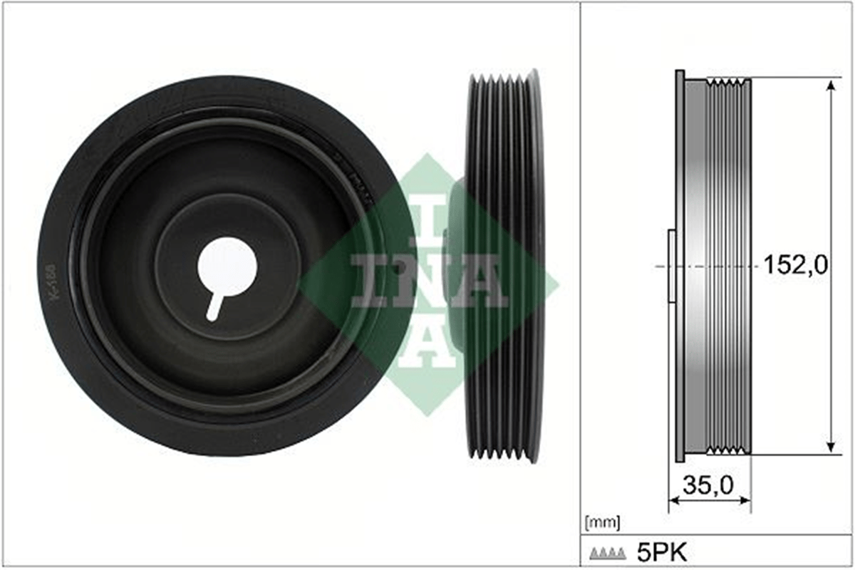 INA 10 - Krank Kasnagi - Japon Almera/micra/logan-mgn Ii-duster-clio Iii-modus