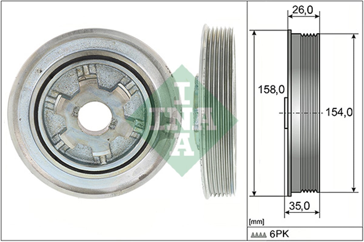 INA 10 - Krank Kasnagi - Psa 407 607 807