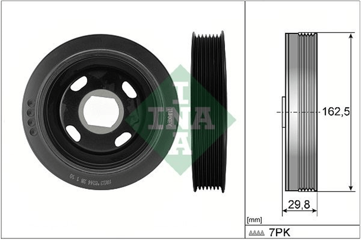 INA 10 - Krank Kasnagi - Renault Megane Iv/fluence/kadjar/trafic Iii