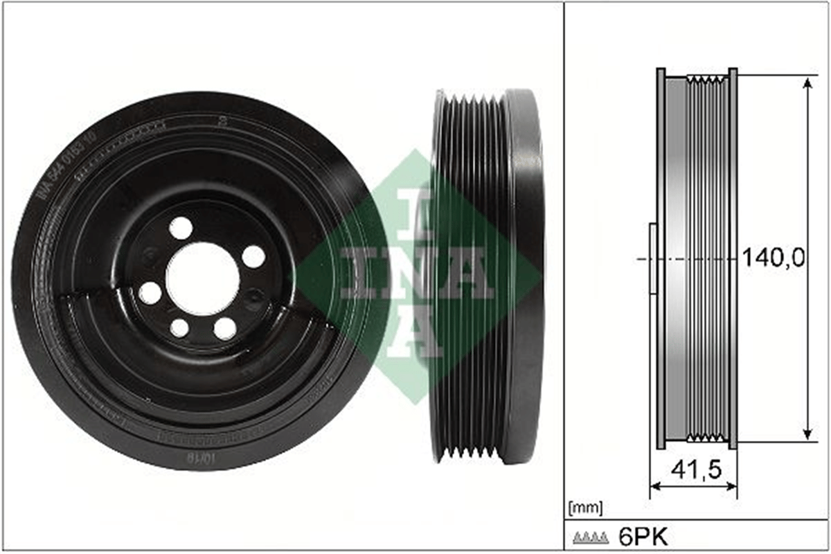 INA 10 - Krank Kasnagi - Vw Polo-cordoba-ibiza-fabia