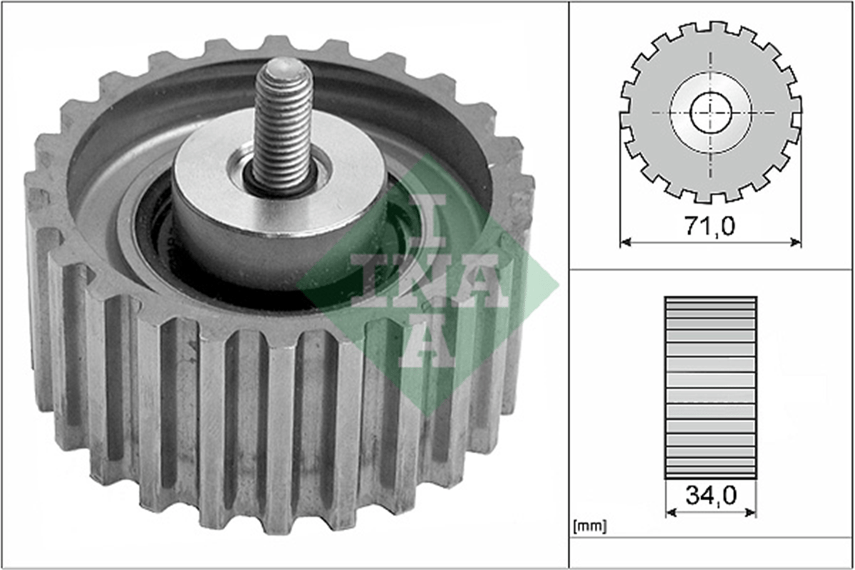 INA 10 - Triger Gergi Rulmani - Fiat Dicato Iii-daily Iv