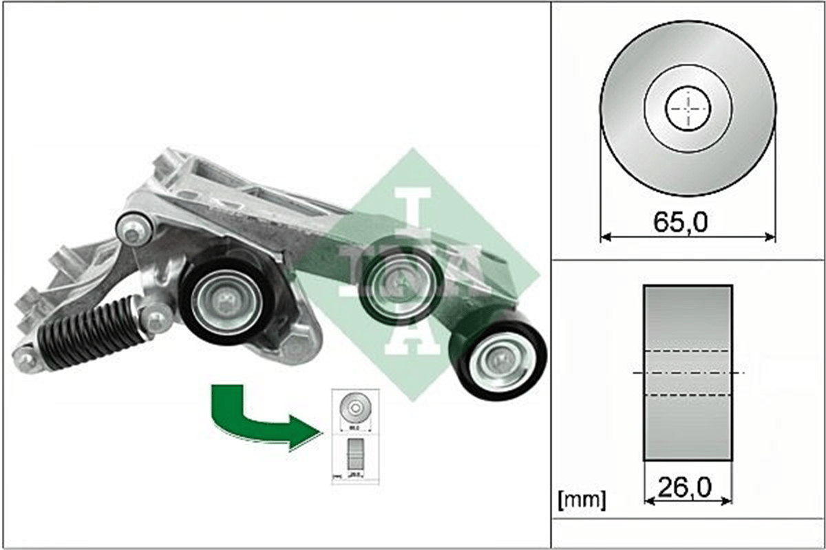 INA 10 - V Kayis Gergi Kütügü - Mercedes W169-245