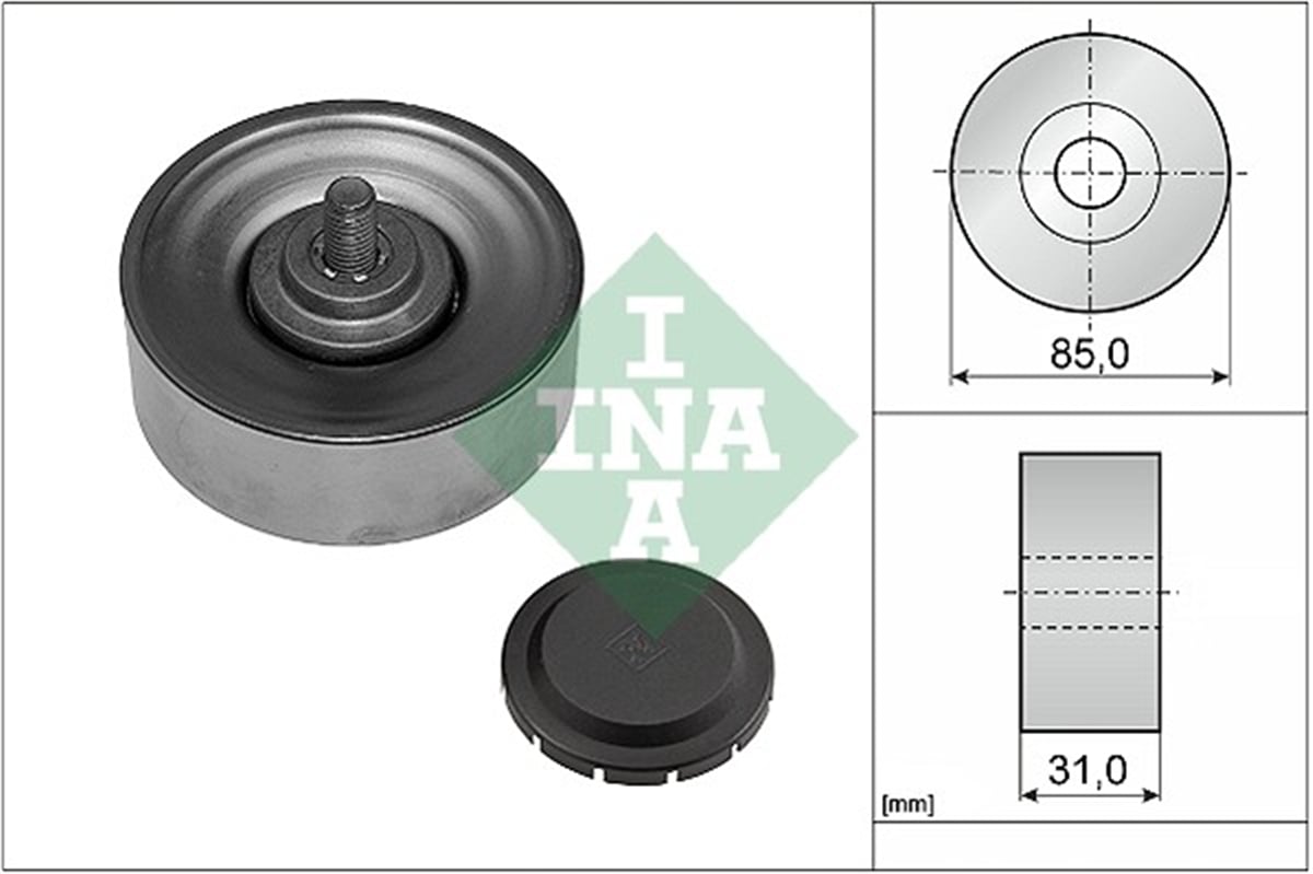 INA 10 - V Kayis Gergi Rulmani - Bmw E60-e61-e63-e64