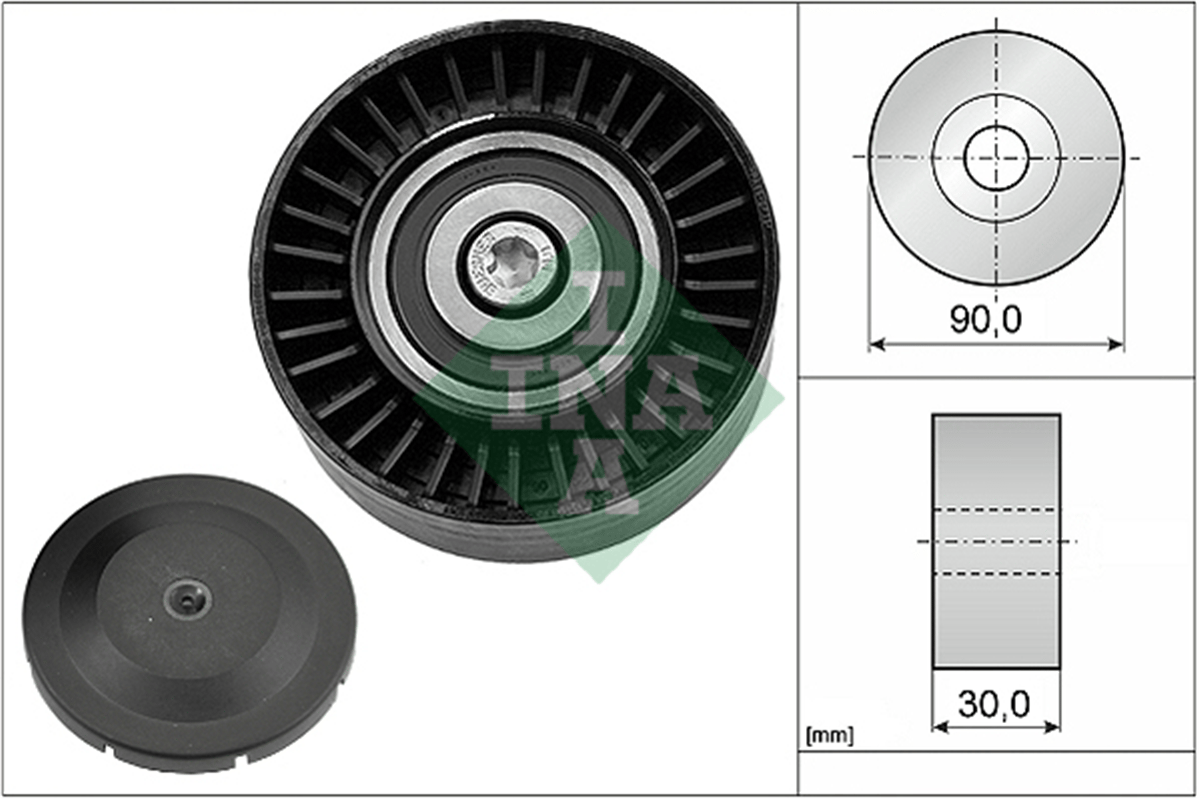 INA 10 - V Kayis Gergi Rulmani - Bmw E82-88-90-91-92
