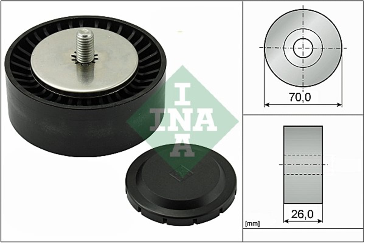 INA 10 - V Kayis Gergi Rulmani - Bmw E90-91-92-93
