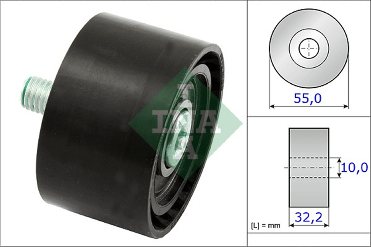 INA 10 - V Kayis Gergi Rulmani - Bmw F10-f11-f18-f01-f02-f03