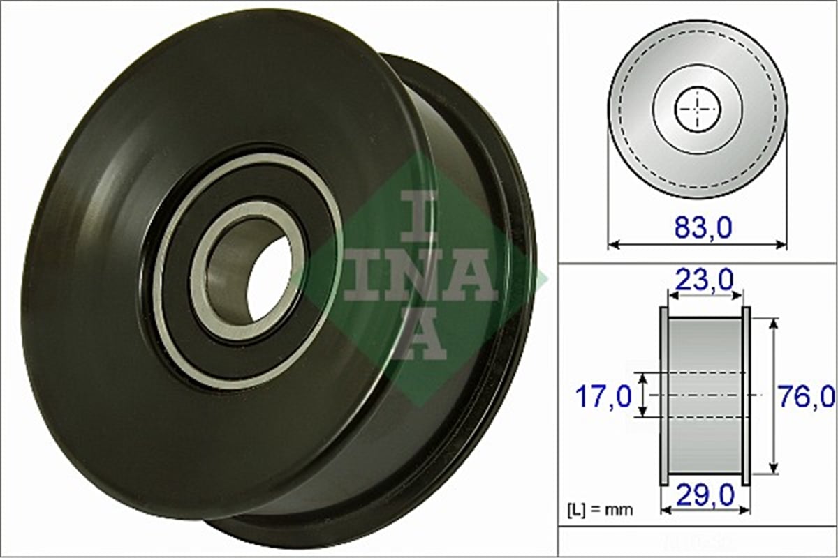 INA 10 - V Kayis Gergi Rulmani - Bmw Range Rover Iii Discovery Iii Defender