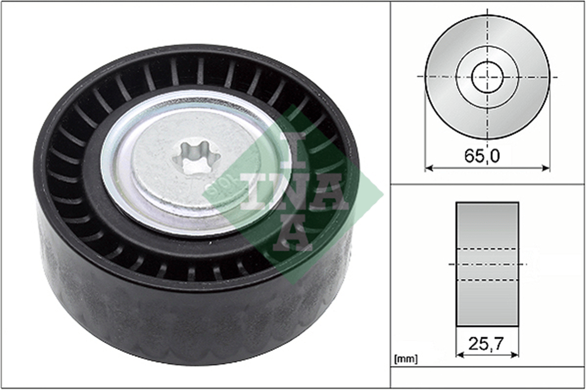 INA 10 - V Kayis Gergi Rulmani - Fiat Db Iii/fiorino/linea/bipper/nemo