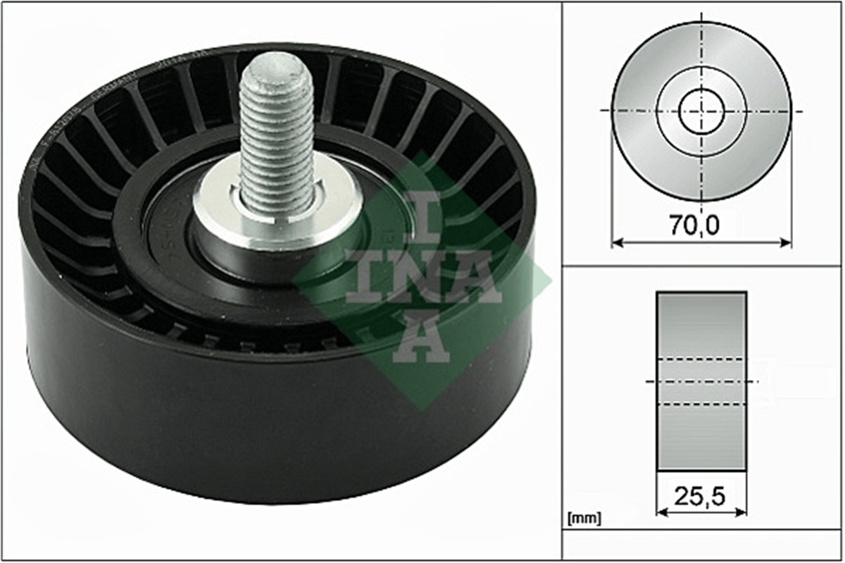 INA 10 - V Kayis Gergi Rulmani - Ford Focus/mondeo