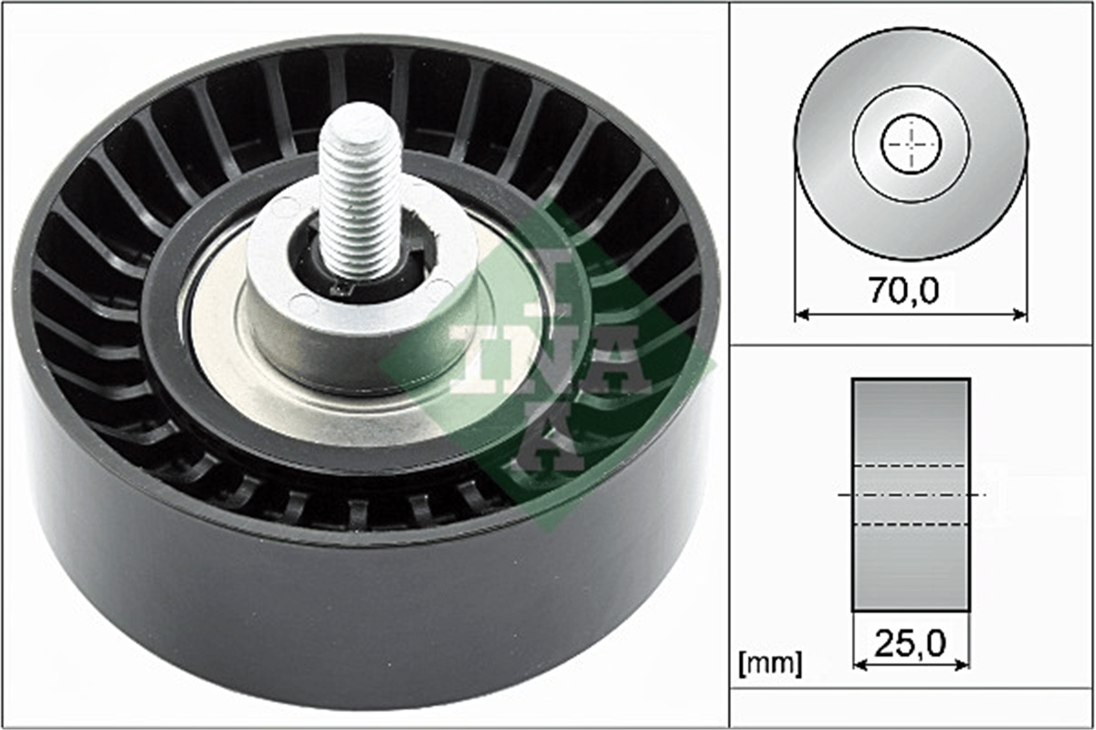 INA 10 - V Kayis Gergi Rulmani - Ford Focus/mondeo/volvo