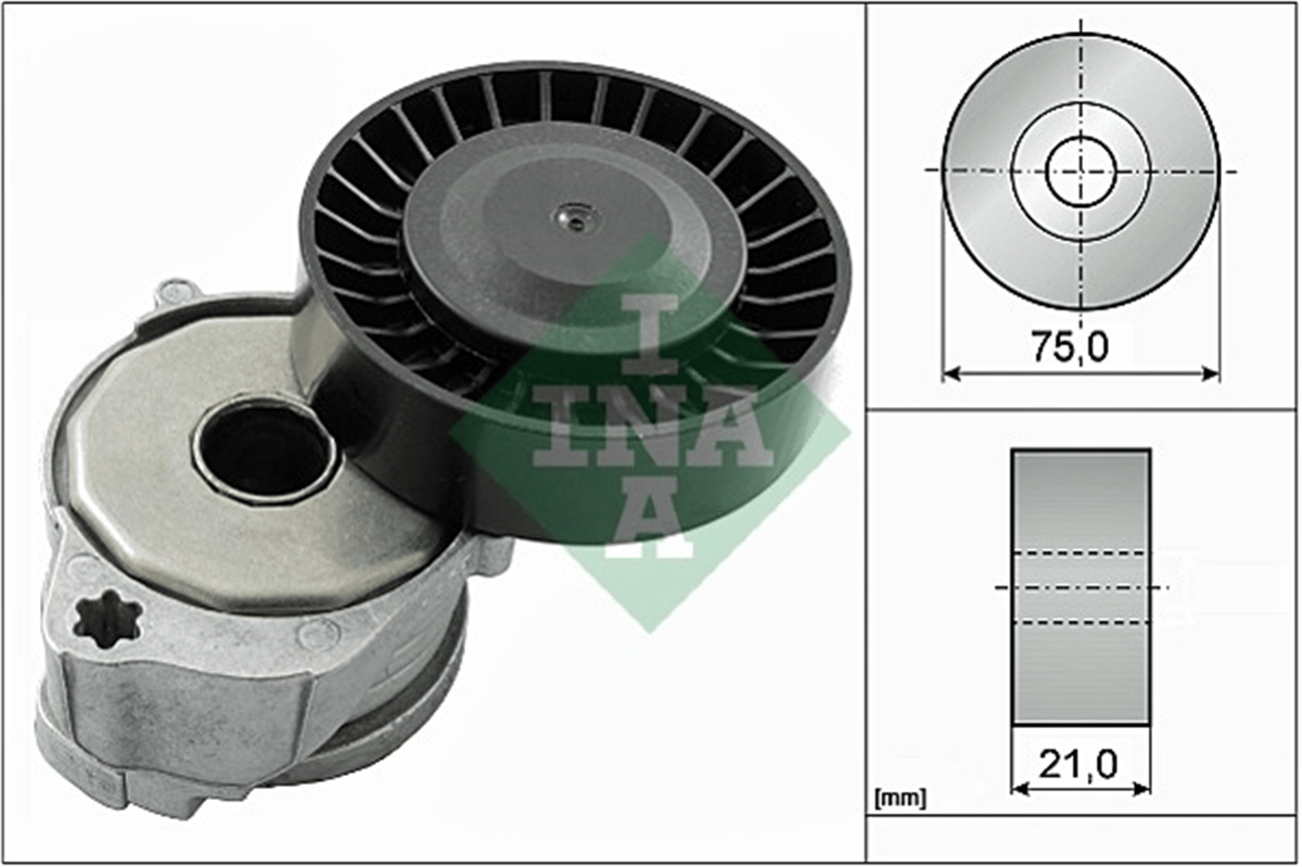 INA 10 - V Kayis Gergi Rulmani - Ford Mondeo/v60/v70