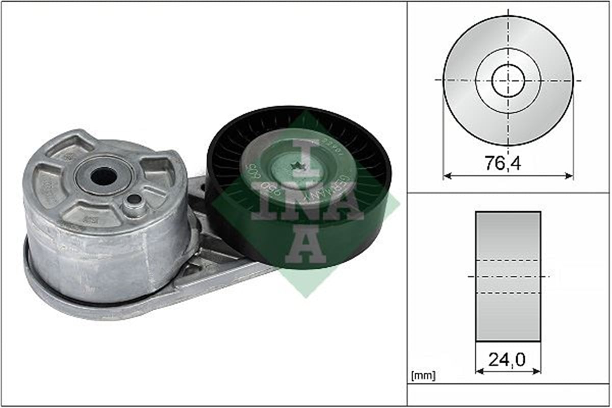 INA 10 - V Kayis Gergi Rulmani - Ford Transit V-362/63