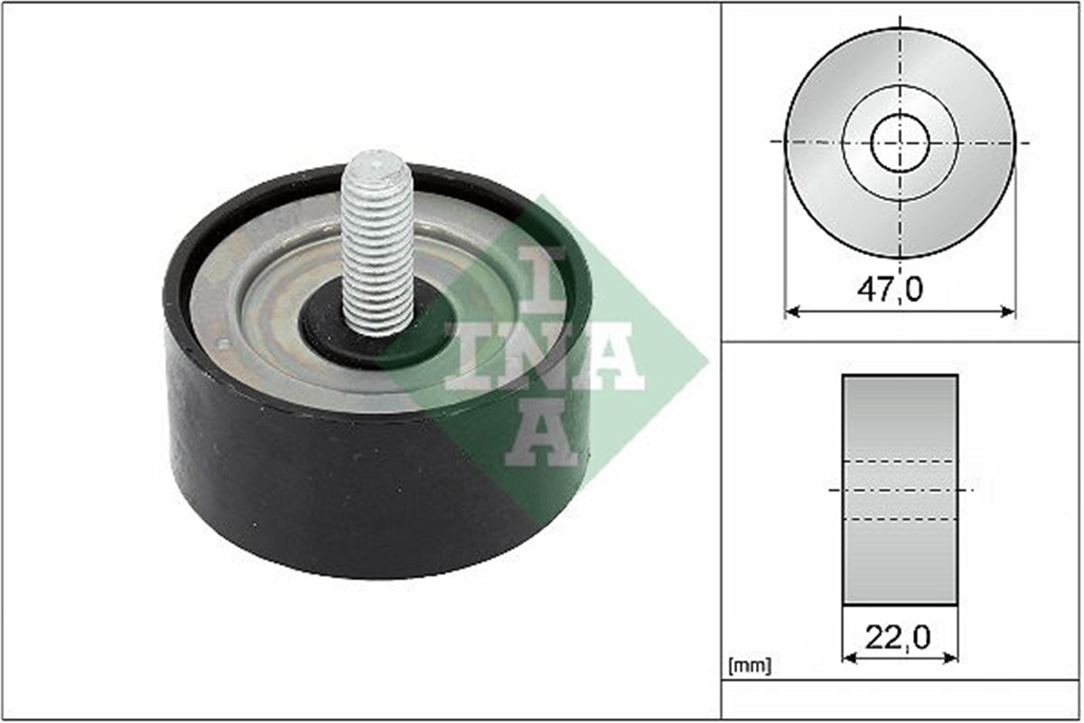 INA 10 - V Kayis Gergi Rulmani - Mercedes W118-177-247