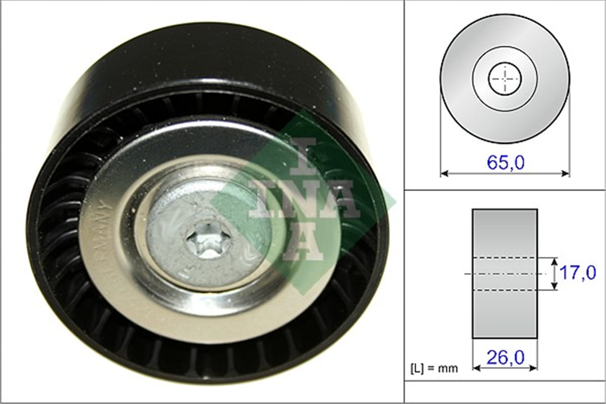 INA 10 - V Kayis Gergi Rulmani - Mercedes W204-207-212