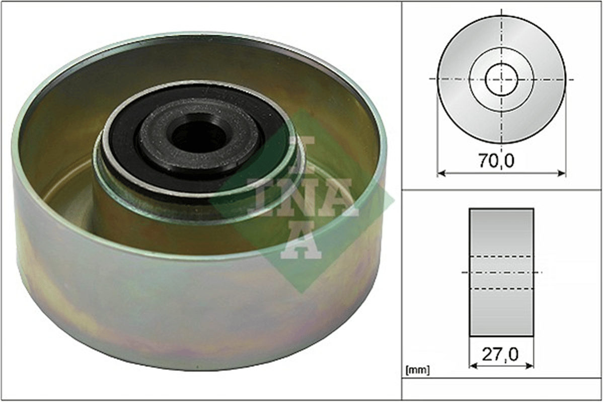 INA 10 - V Kayis Gergi Rulmani - Psa 206/406/xsara