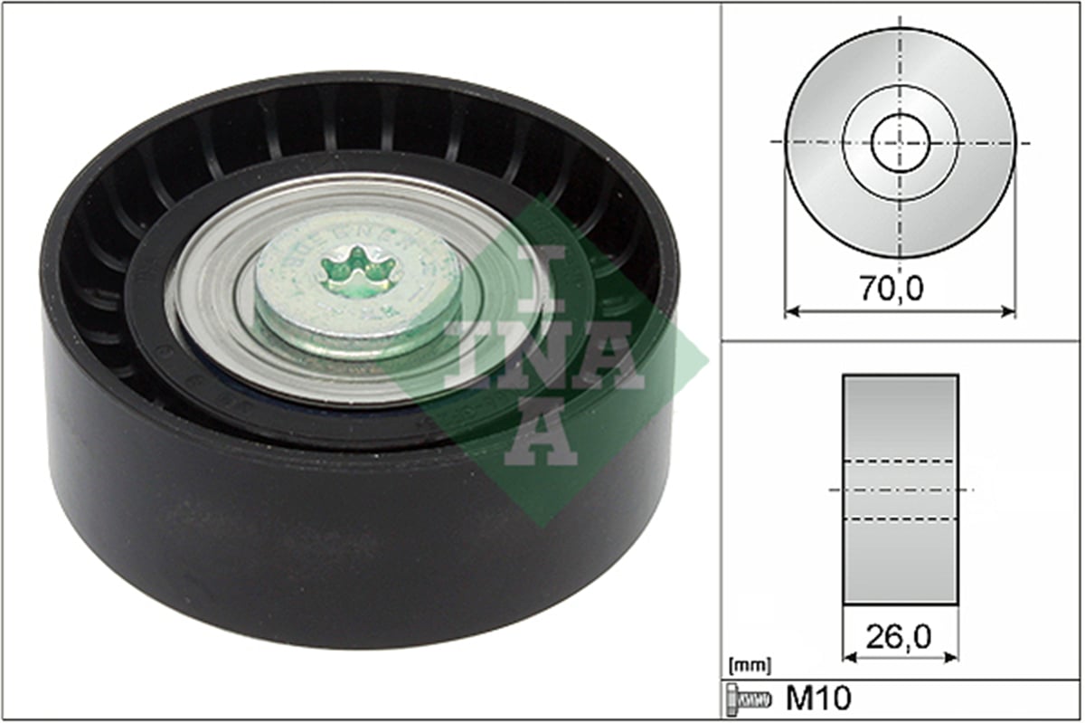 INA 10 - V Kayis Gergi Rulmani - Psa 406
