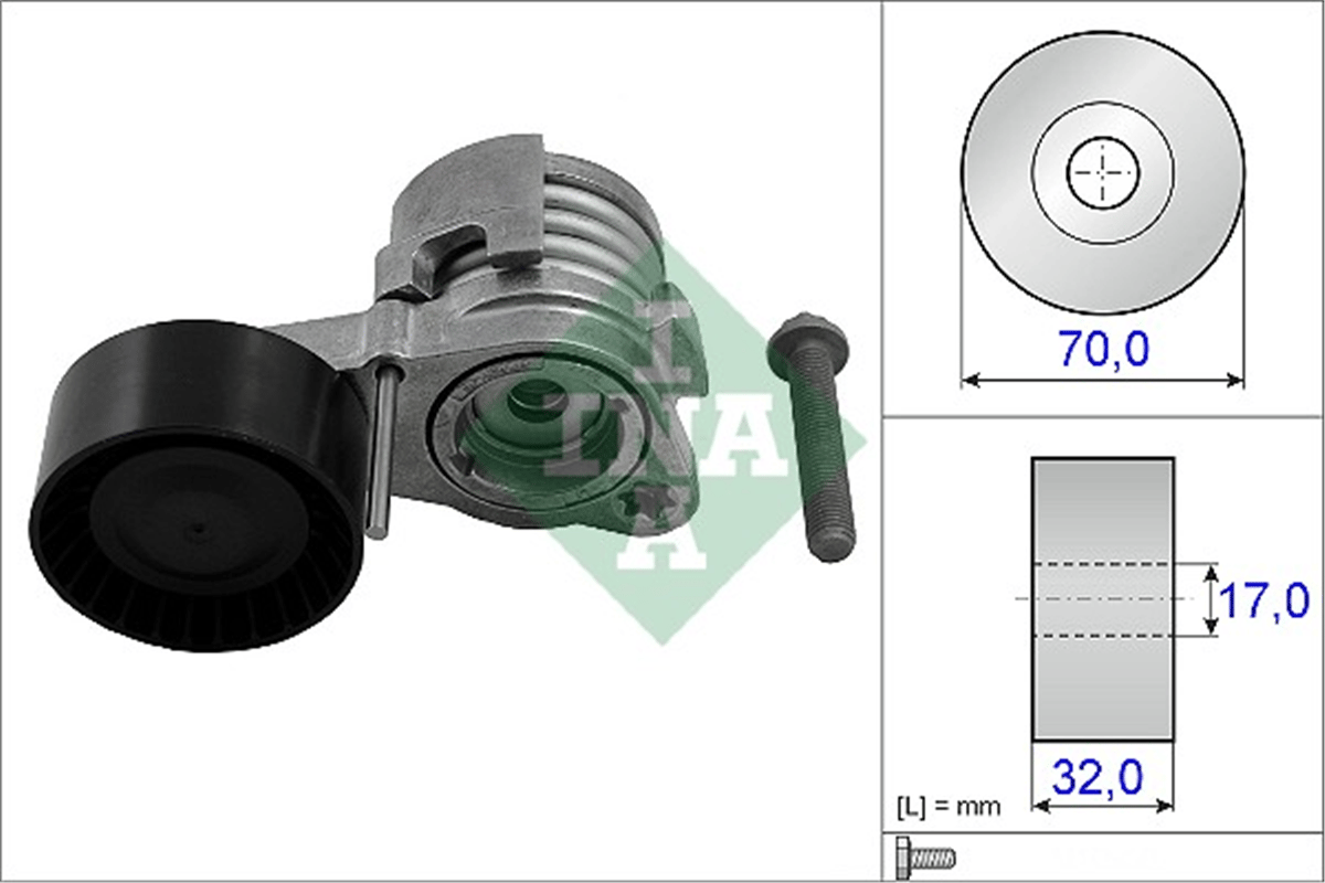 INA 10 - V Kayis Gergisi Komple - Bmw F10-f11-f18-f18 Lci-f01-f01 Lci-f02-f02 Lci-x3 F25