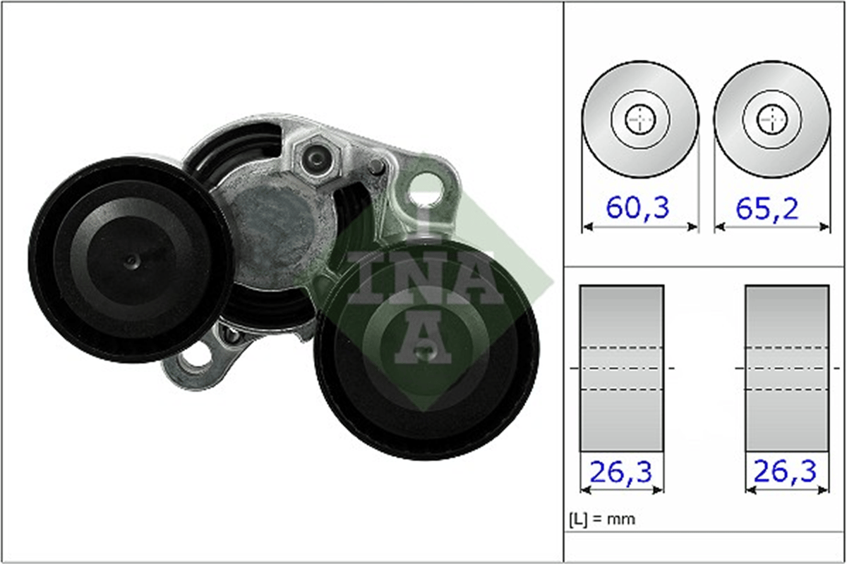 INA 10 - V Kayis Gergisi Komple - Bmw F20/21/22/90/91/92/93/f30/31/f10/11/12/01/02/x1/x3/x5 F15