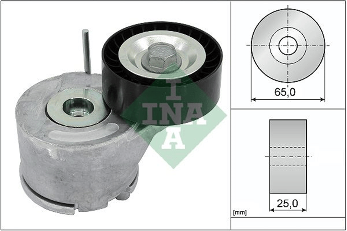 INA 10 - V Kayis Gergisi Komple - Fiat Doblo/albea/linea/fiorino/punto/opel