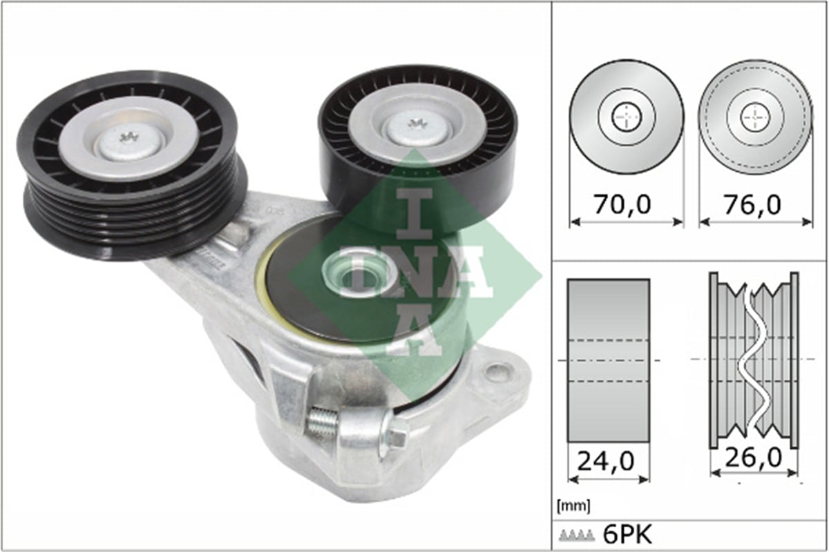 INA 10 - V Kayis Gergisi Komple - Ford Focus/c-max
