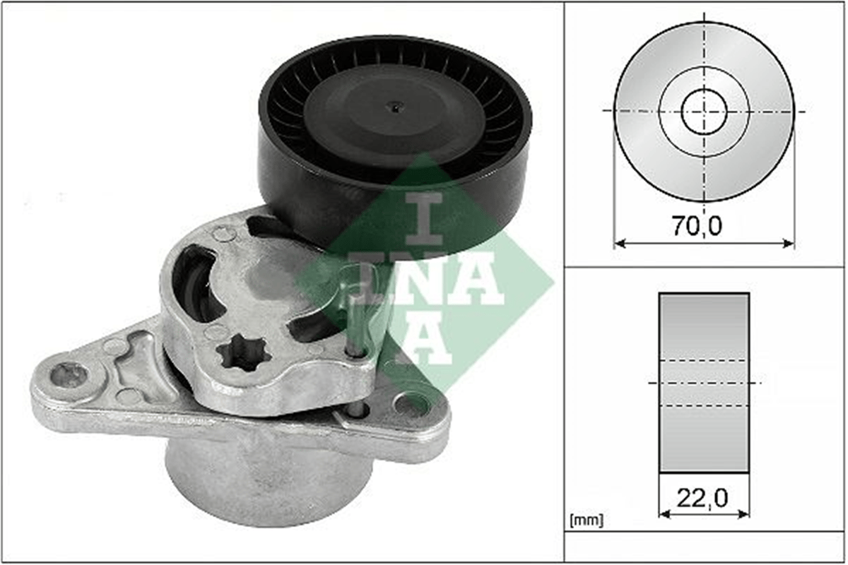 INA 10 - V Kayis Gergisi Komple - Mercedes 205-213-238-222-glc253-447 Vito-cls257