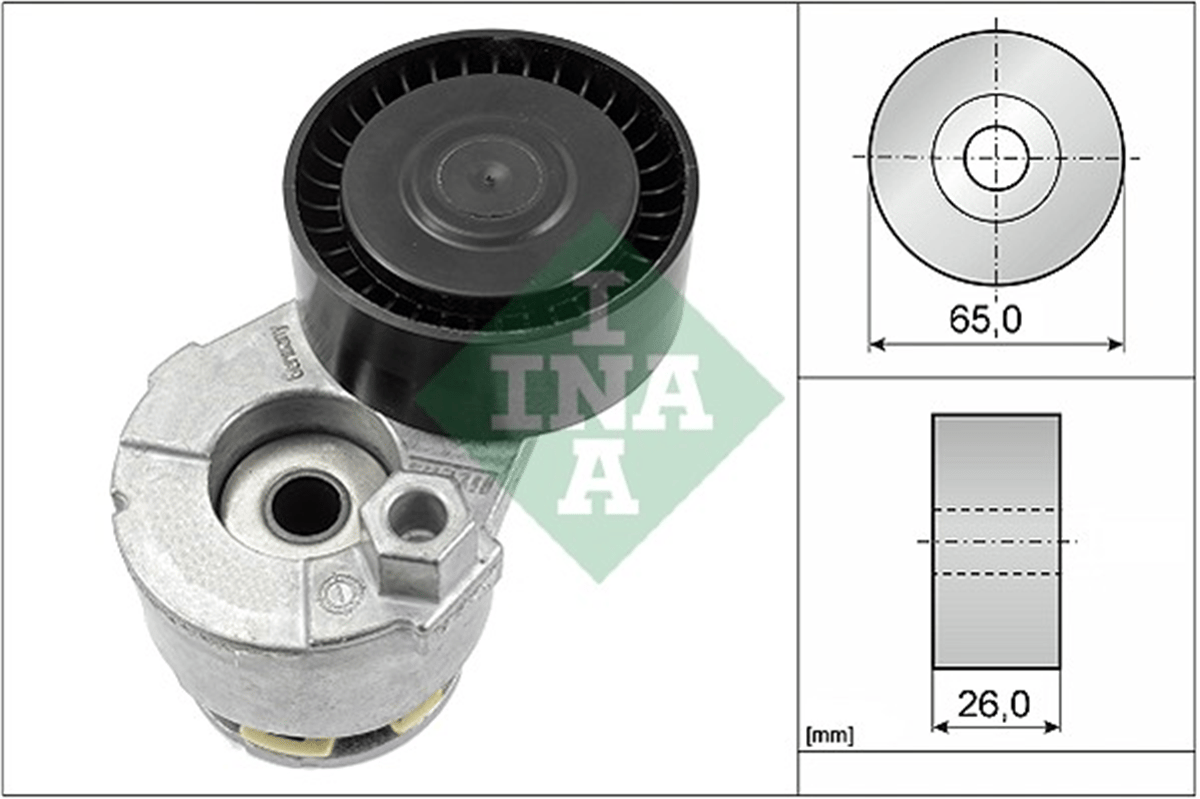 INA 10 - V Kayis Gergisi Komple - Renault Clio/kangoo/megane/modus/scenic/duster/logan/dokker/117-176-246-415 Jitan