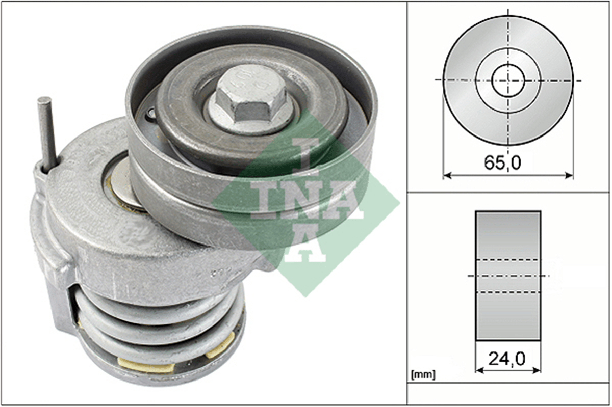 INA 10 - V Kayis Gergisi Komple - Vw Golf5-jetta-passat-tiguan-polo-a3