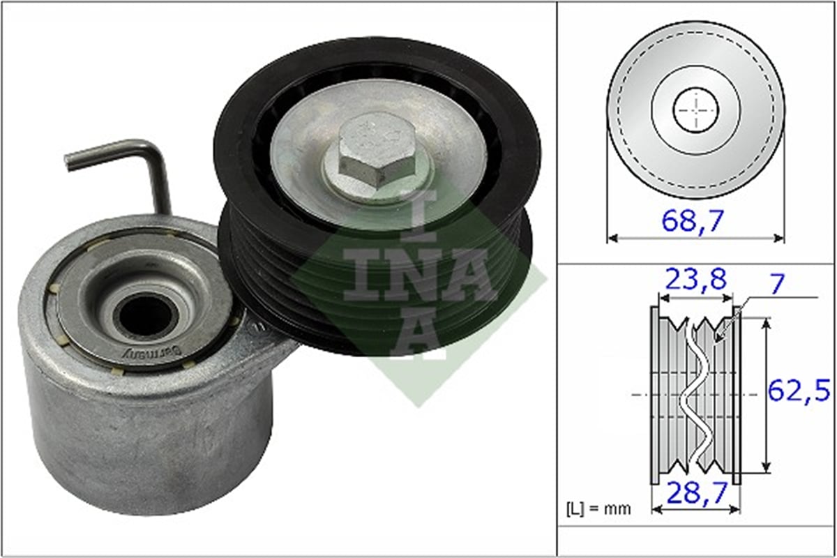 INA 10 - V Kayis Gergisi Komple - Vw Touareg-a4-a5-a6-a8-q5-q7-cayenne-panamera