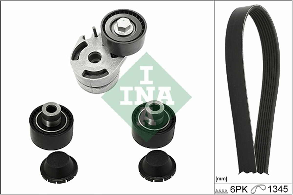 INA 10 - V Kayis Seti - Ford Fiesta/fusion/206/407/partner