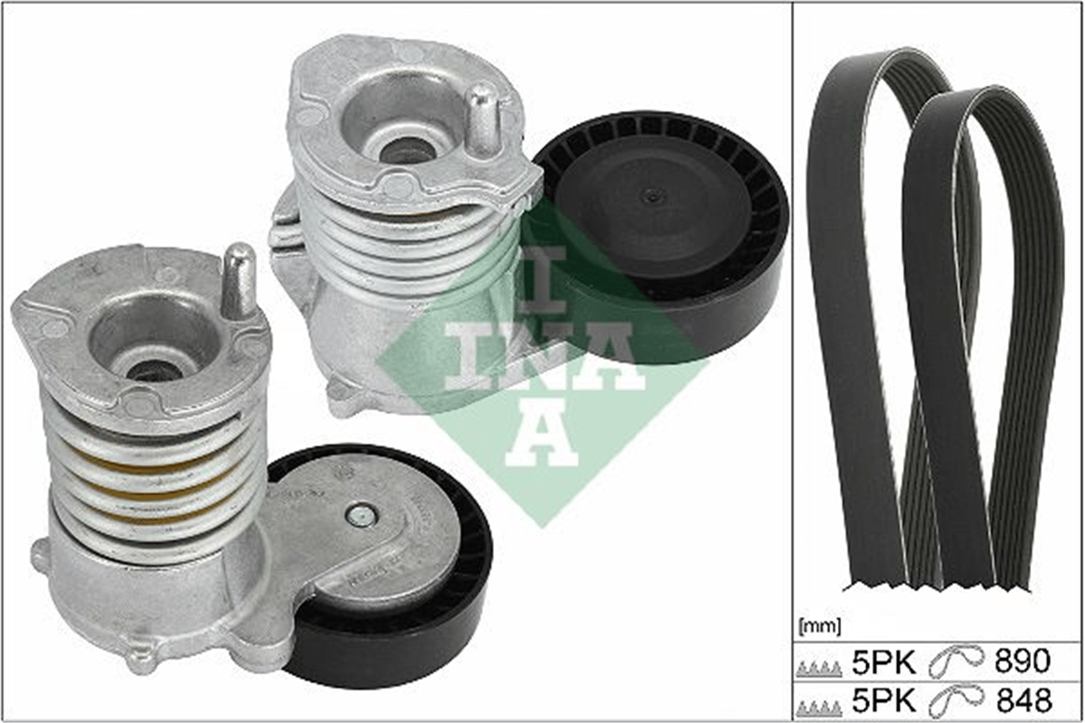 INA 10 - V Kayis Seti - Ford Focus/s40/v50