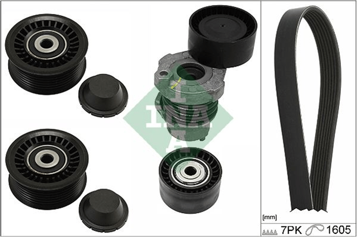 INA 10 - V Kayis Seti - Renault Clio Iv Captur I Sandero Ii Logan Ii Duster Qashqai Ii