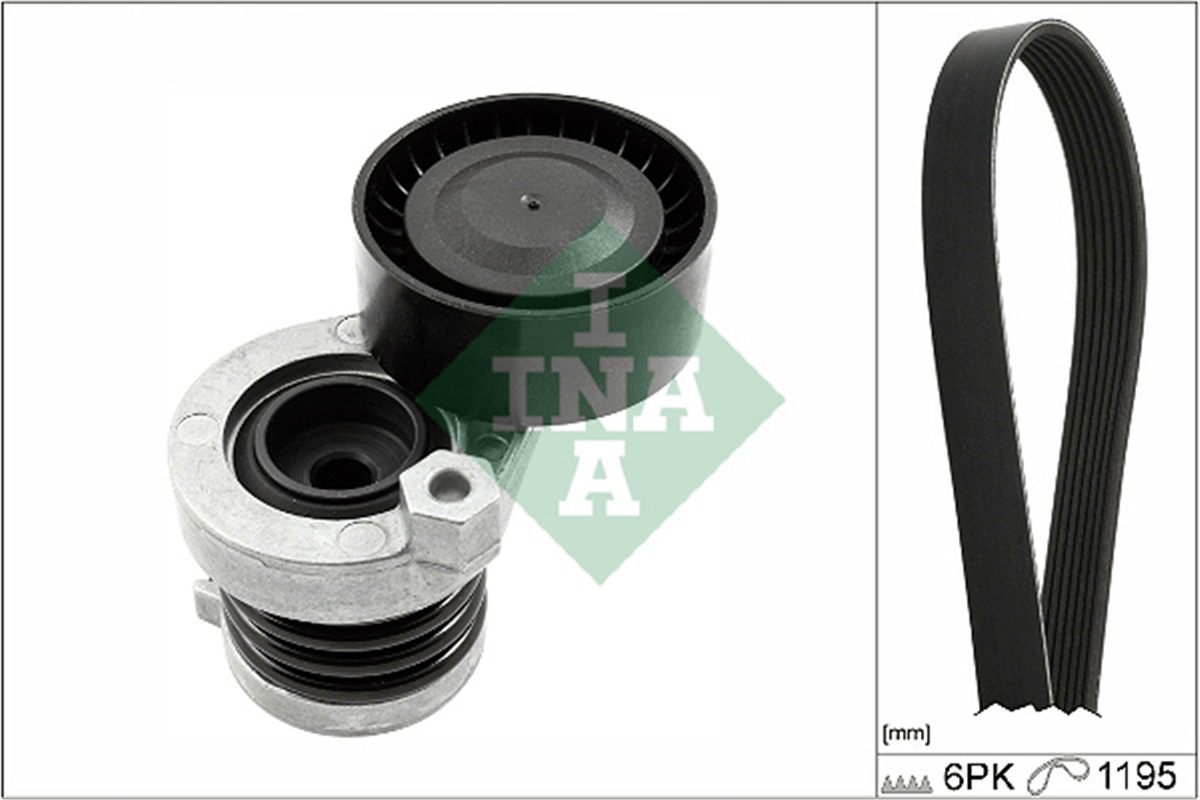 INA 10 - V Kayis Seti - Renault Clio Iv/megan Iv/duster/logan/dokker/117-176-246-415 Jitan