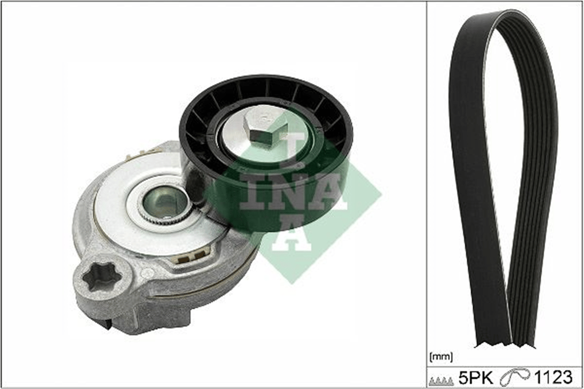 INA 10 - V Kayis Seti - Volvo Volvo S60/s80/v60/v70/xc60