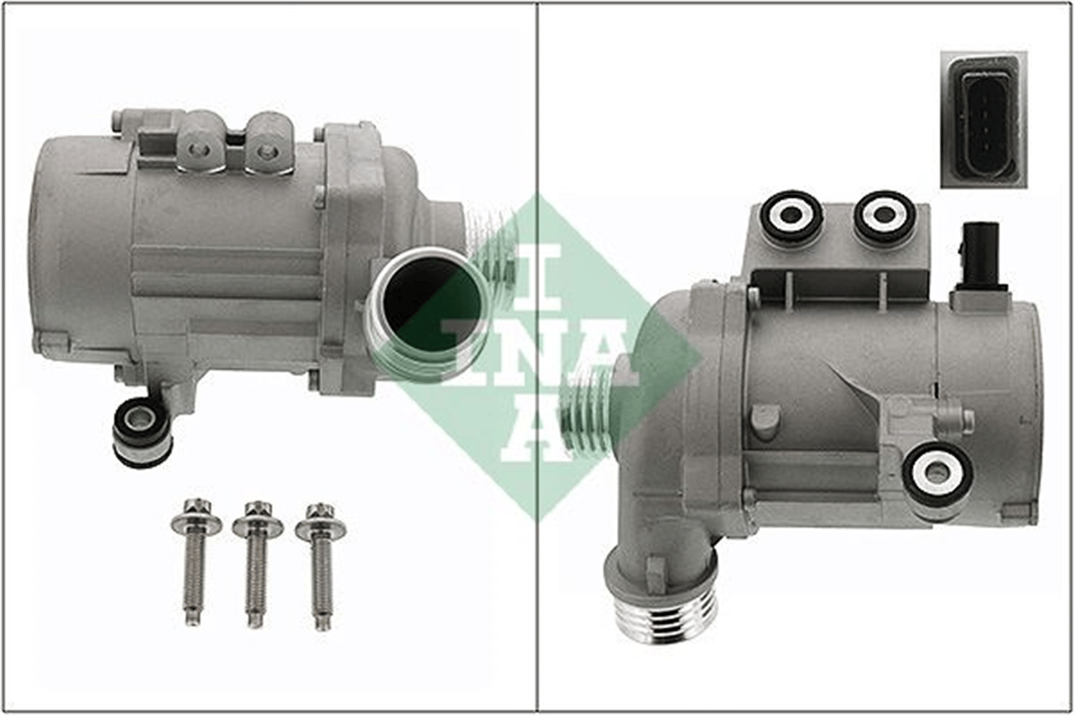 INA 10 - Waterpump - Bmw E81-e82-e87-e88-e90-e91-e92-e93-e60-e61-e63-e64-e65-e66-x1 E84-x3 E83-x5 E70-z4 E85-z4 E86-z4 E89
