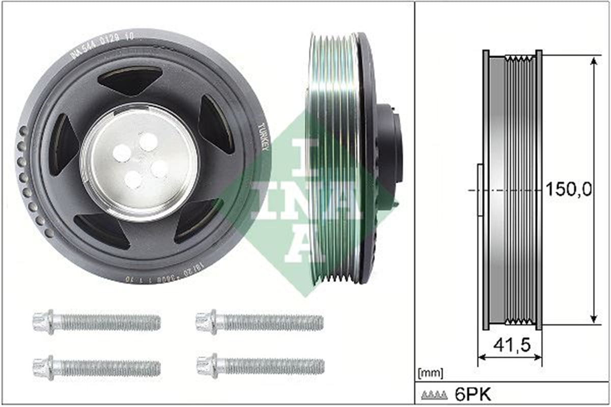 INA 20 - Krank Kasnagi - Bmw F20 Lci-f21 Lci-2f45-f46-x1 F48 - Mini F54-f55-f56-f57-f60