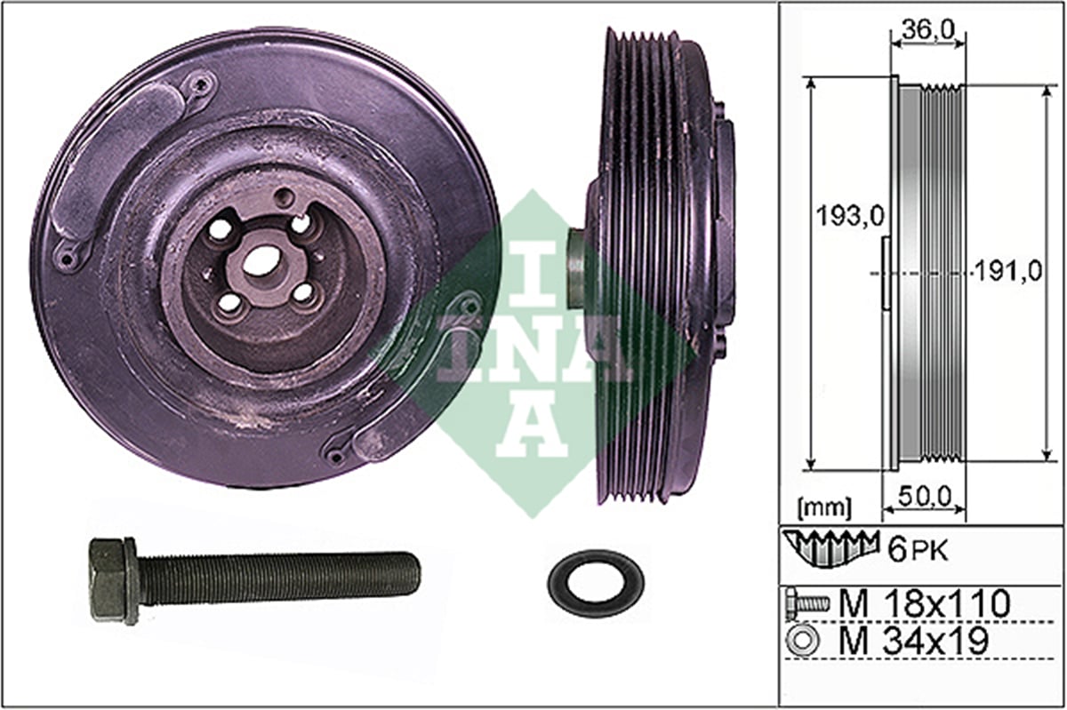 INA 20 - Krank Kasnagi - Vw T4-lt-crafter