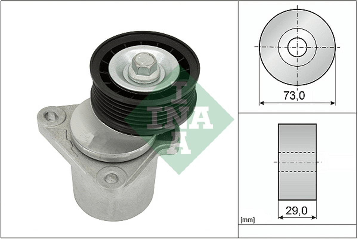INA 20 - V Kayis Gergisi Komple - Ford Transit V-184/mondeo