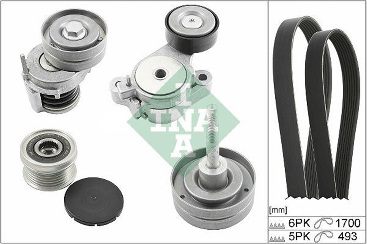 INA 20 - V Kayis Seti - Vw Golf5-jetta-passat-tiguan-a3