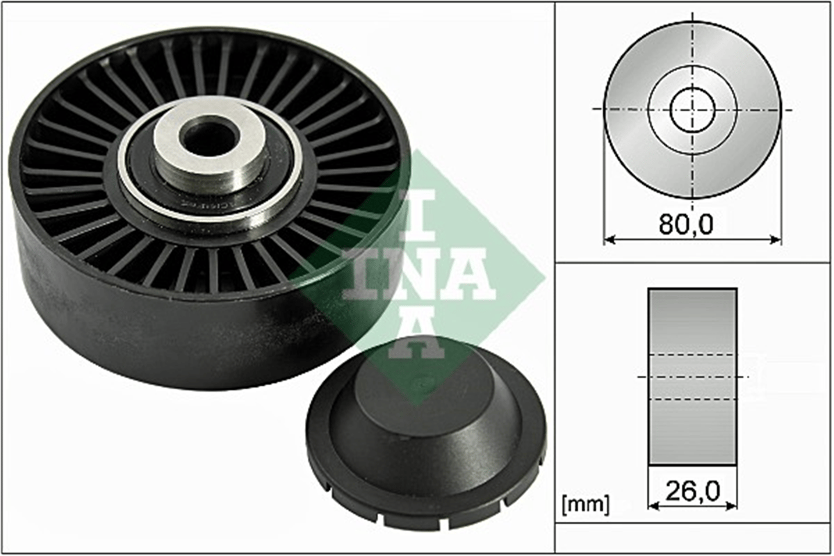 INA 20 - V Kayisi Gergi Makarasi - Fiat Doblo/bravo/marea/punto/stilo