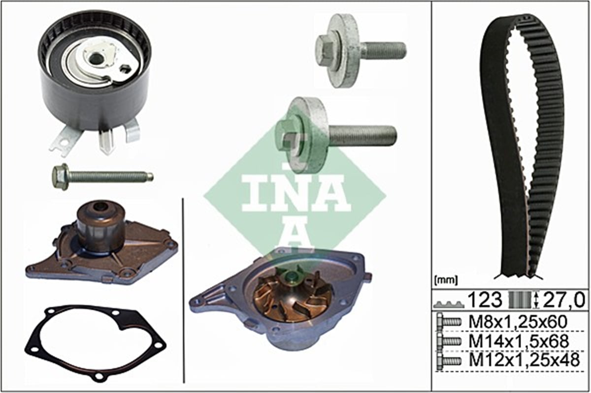 INA 30 - Triger Seti+devirdaim - Renault Clio/kango/megan/logan/micra/note/qashqai