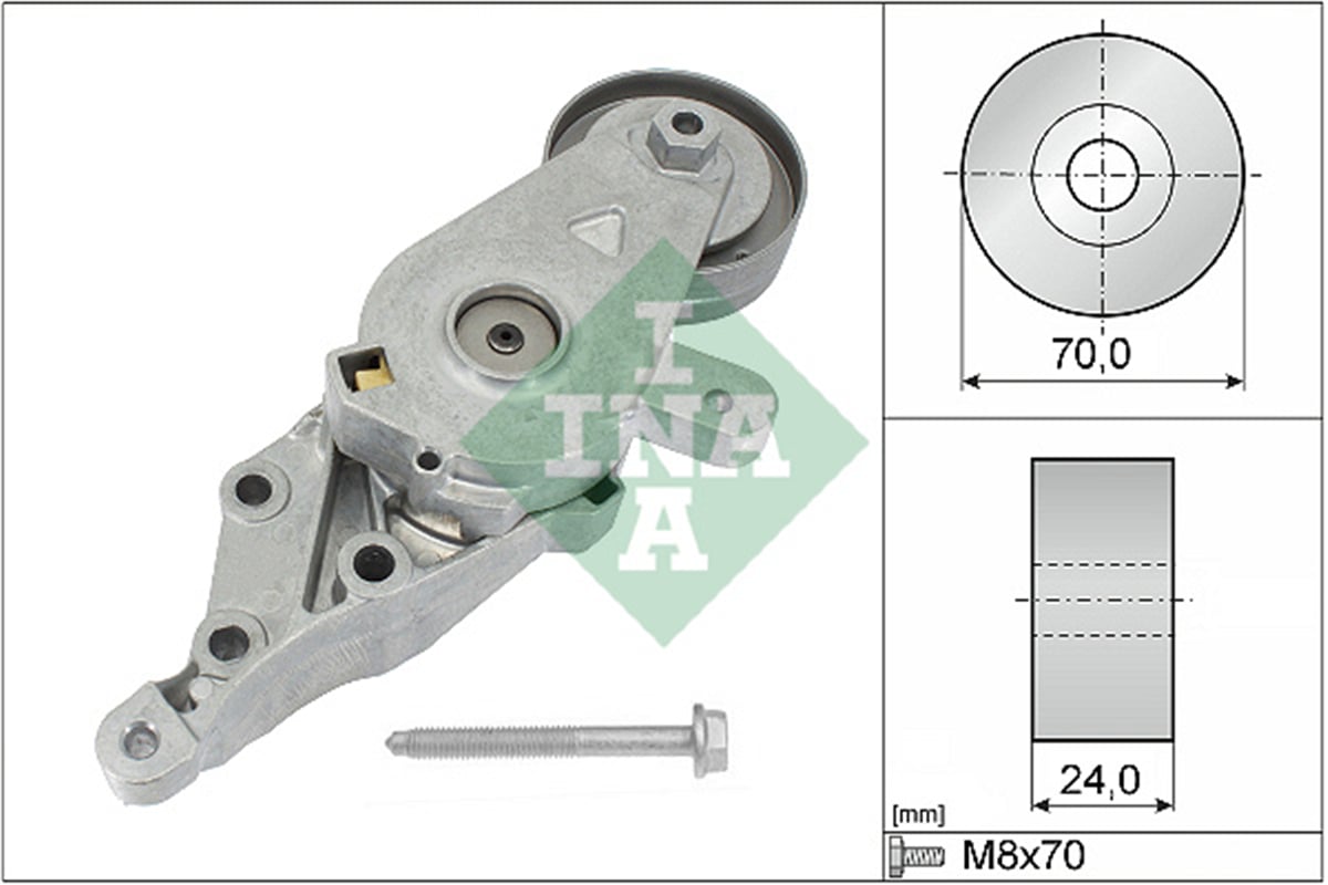 INA 30 - V Kayis Gergi Rulmani - Vw Golf4-bora-a3-toledo-octavia