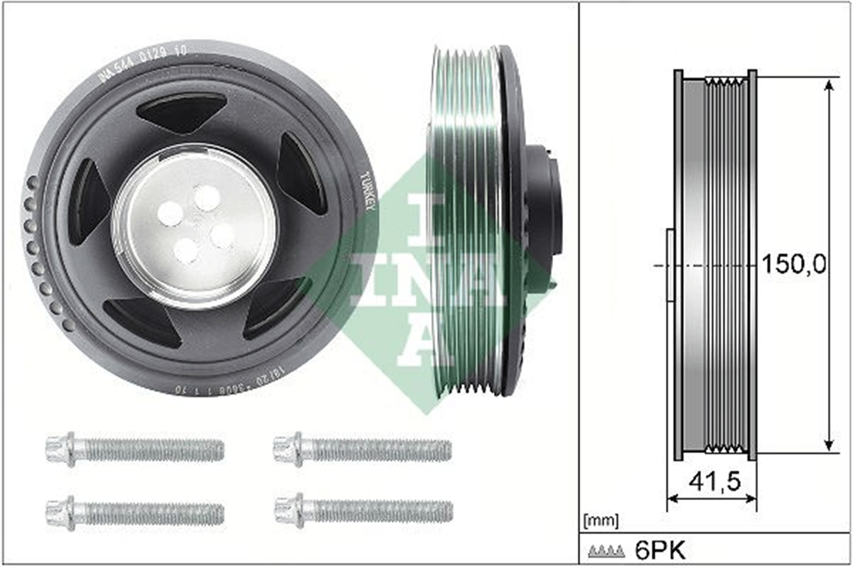 INA 544012920 - Krank Kasnagi - Bmw F20 Lci-f21 Lci-2f45-f46-x1 F48 - Mini F54-f55-f56-f57-f60