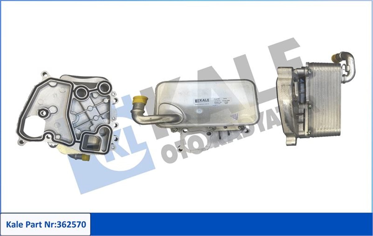 KALE 362570 - Yag Sogutucusu - Vw A4-a5-a6-a7-q5-q7-touareg